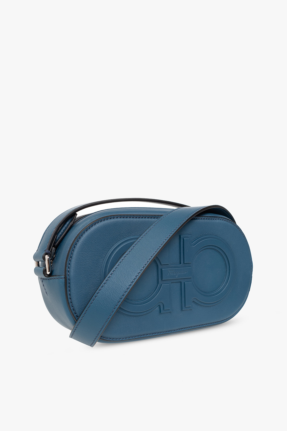 【FERRAGAMO】Double Gancini Flap Shoulder Bag/全国送料込み Ferragamo Double Gancio Shoulder Bag | Neiman Marcus